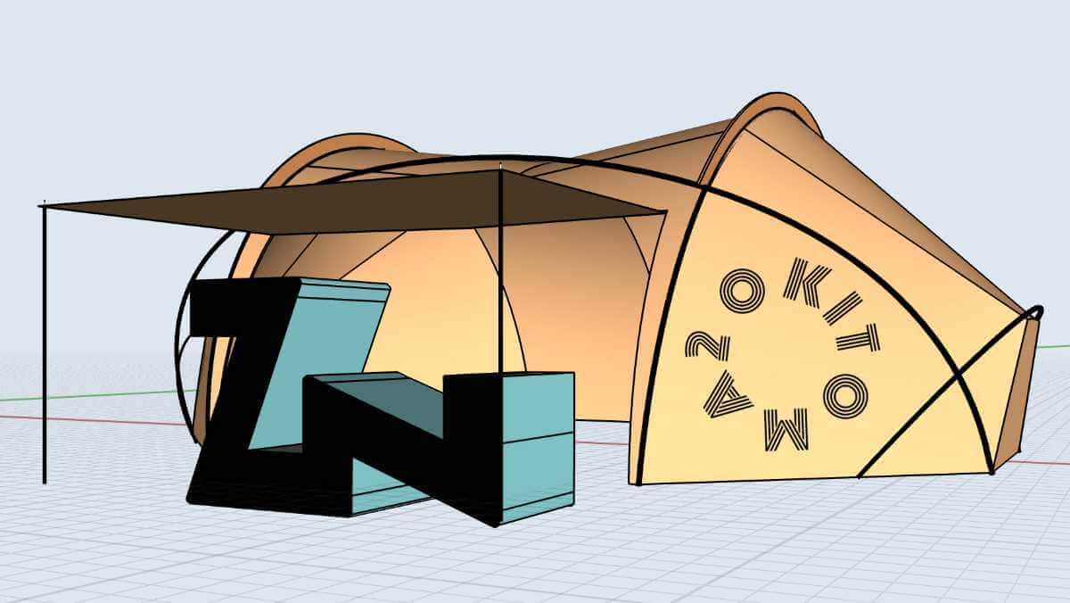 OKITOMA2】ゼインアーツにパップテントを作らせるとこうなる！オキトマ 
